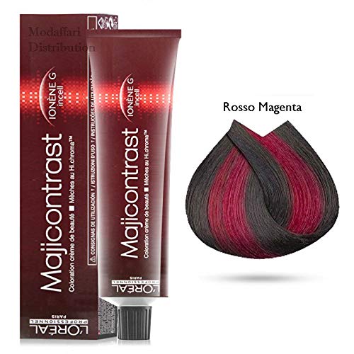 L'Oréal Professionnel Paris Majicontrast Red Magenta Hair Colouring Cream 50ml