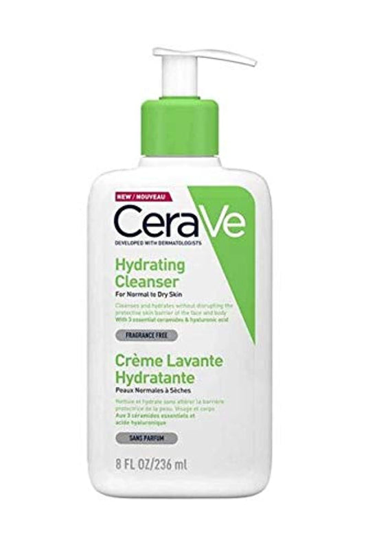 Cerave Hydrating Cleanser For Normal To Dry Skin 236mL