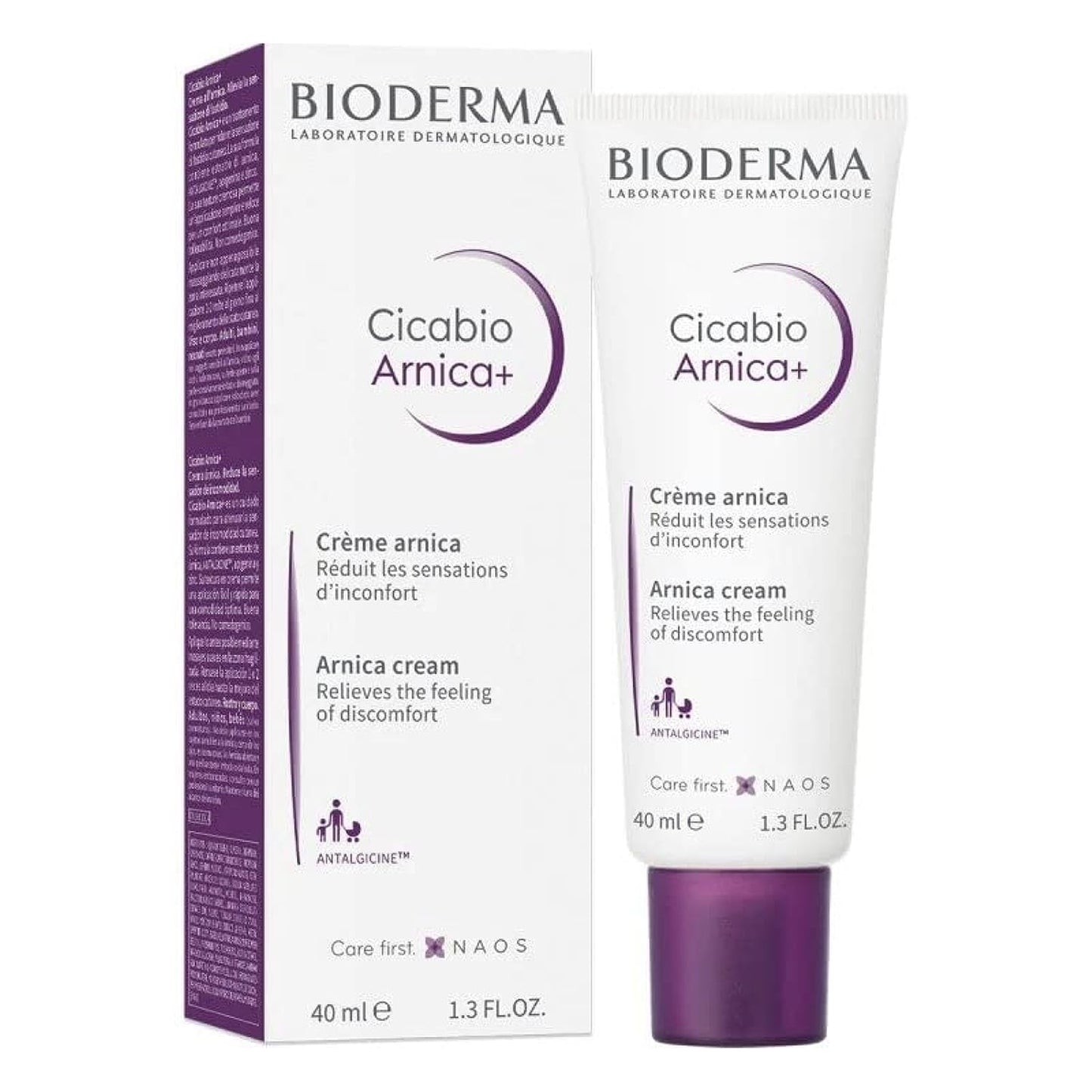 Bioderma Cicabio Arnica+ Cream Bruises Knocks Bumps 40ml