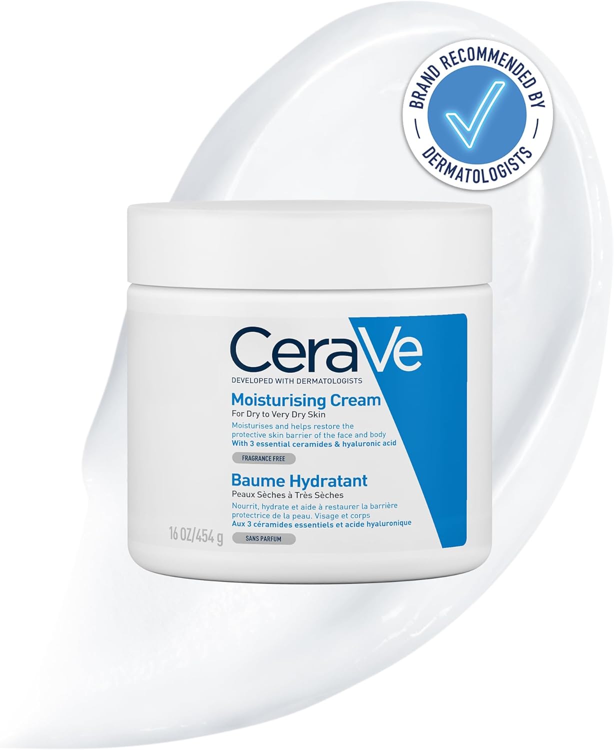 Cerave Moisturizing Cream for Dry Skin Moisturizer 454g