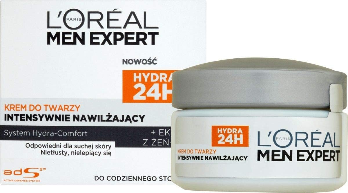 L'Oreal Paris Men Expert Hydra 24H Daily Moisturizer Intensive 24h Hydration 50ml