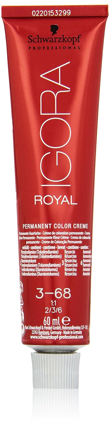 Schwarzkopf IR 3-68 Dark Brown Chocolate Red 60ml