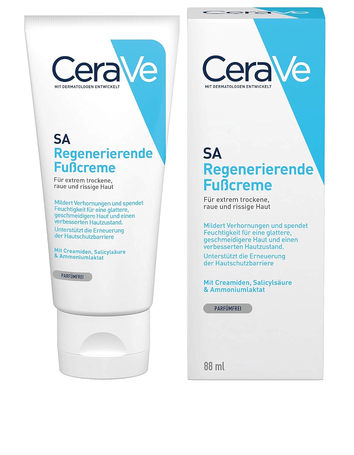 CeraVe Renovating Foot Cream 88ml Fragrance-Free